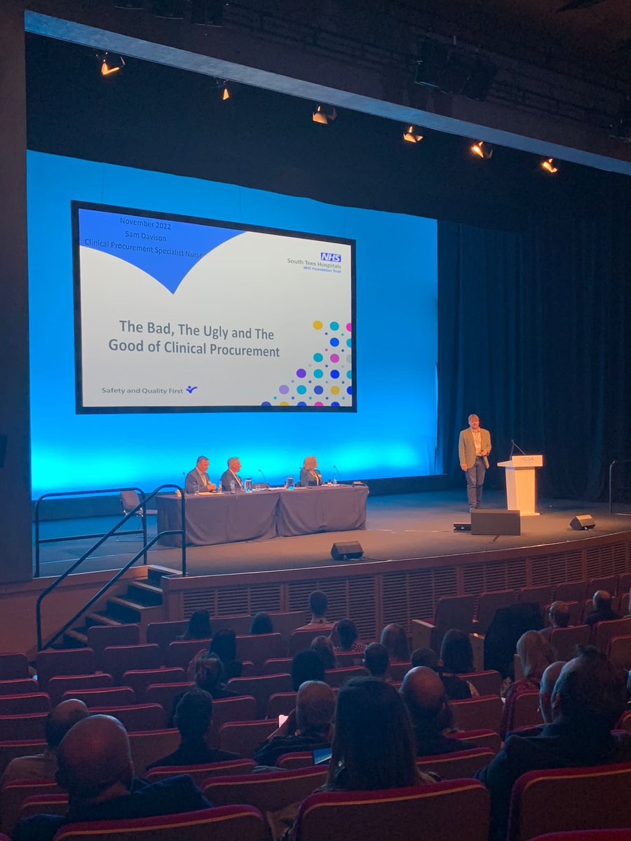 STeesProcureme1's tweet photo. South Tees Hospitals Procurement team being represented at the HCSA conference 22 and awards night, short listed for team of the year. @SouthTees @marcsaaiman @Jennife12667934 @nursemansam @HSCA @NHSSupplyChain @NHSEngland @teamCNO_ https://t.co/7D0MEtTG1d