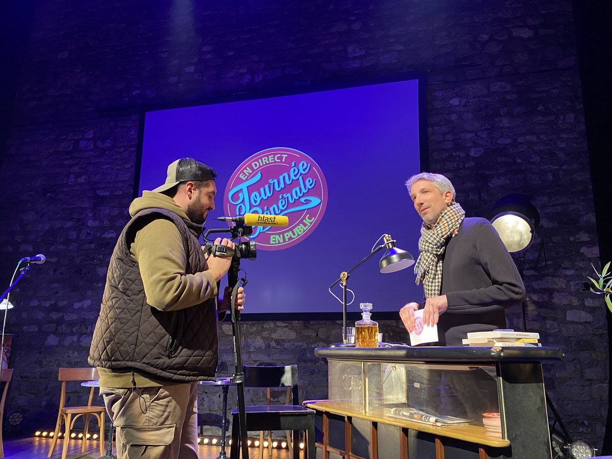 blast_france's tweet photo. RDV dans moins d'une heure (20 h) depuis le Café de la Danse et en direct pour la 1er de #TourneeGenerale 🍸🍹
➡️ https://t.co/wjQB5GkmRn
Hamza Chennaf, journaliste de la rédaction est sur place pour recueillir quelques réactions 🎥 https://t.co/Z19kfAxPg2
