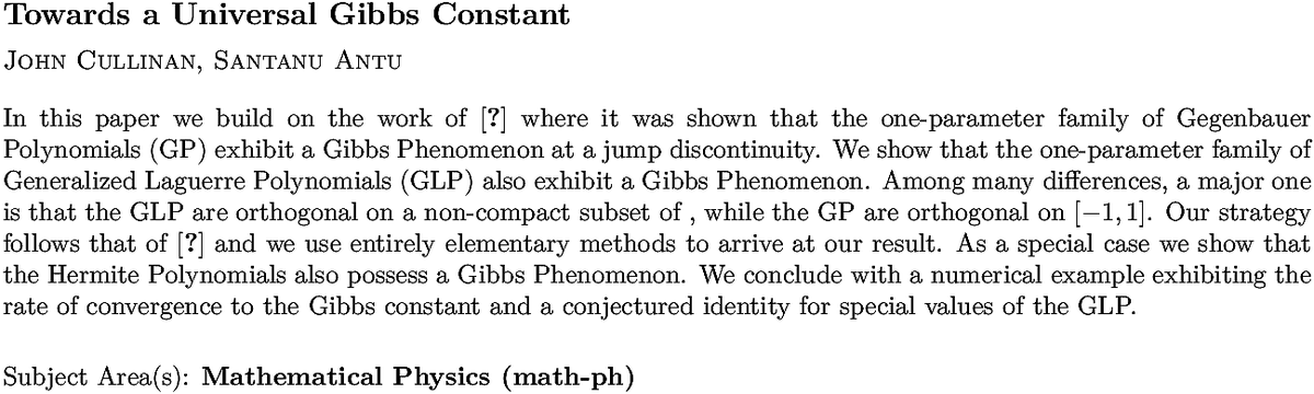 math-ph Mathematical Physics arXiv submissions tweet media