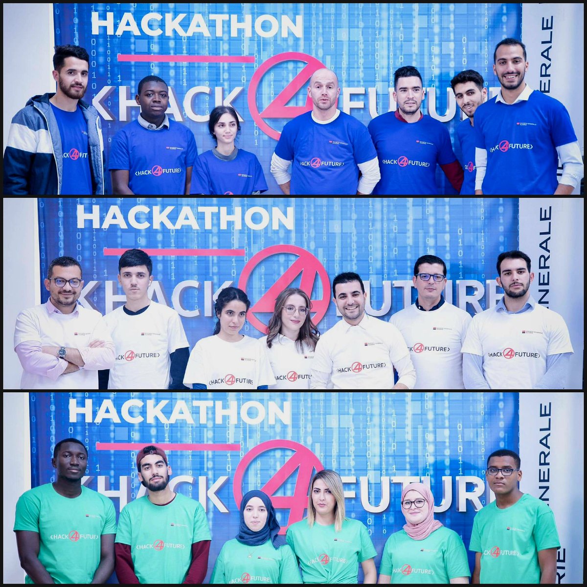 SG_Algerie's tweet photo. Ce 1er jour du #Hack4Future était riche en réflexions et rempli de beaux échanges entre les étudiants de nos écoles partenaires et nos collègues: coachs et organisateurs. 

Beaucoup d'idées prometteuses en innovation seront, certainement, développées durant la journée de demain. https://t.co/oPdd9ZLpRp