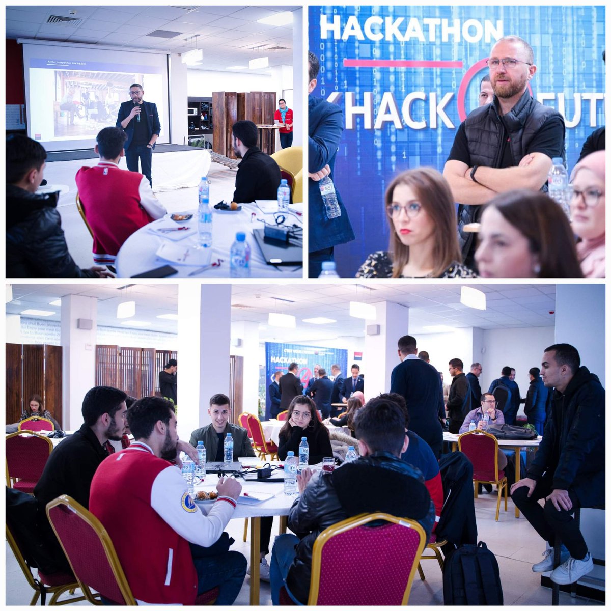 SG_Algerie's tweet photo. Ce 1er jour du #Hack4Future était riche en réflexions et rempli de beaux échanges entre les étudiants de nos écoles partenaires et nos collègues: coachs et organisateurs. 

Beaucoup d'idées prometteuses en innovation seront, certainement, développées durant la journée de demain. https://t.co/oPdd9ZLpRp