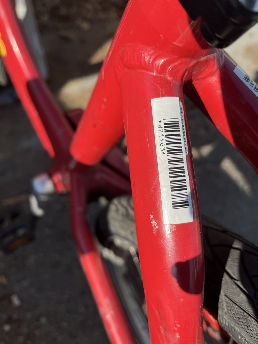 Hi <a href="/bikeshare/">Capital Bikeshare</a> picked up this abandoned bike at 4th and V NE and walked it over to the dock at 4th and W NE. Hit the wrench button to mark it out of service since it looked like it had seen better days.