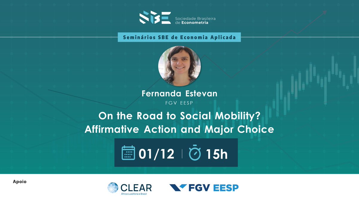 Sociedade Brasileira de Econometria (SBE) tweet media