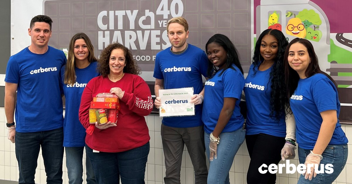 Cerberus Capital Management (@cerberuscapital) on Twitter photo Wishing a Happy Thanksgiving to our colleagues, partners, and communities. This holiday season, we’re proud to support and volunteer alongside our friends at <a href="/CityHarvest/">City Harvest</a> in repacking, rescuing, and delivering food to thousands of families across New York City. Wishing a Happy Thanksgiving to our colleagues, partners, and communities. This holiday season, we’re proud to support and volunteer alongside our friends at <a href="/CityHarvest/">City Harvest</a> in repacking, rescuing, and delivering food to thousands of families across New York City.