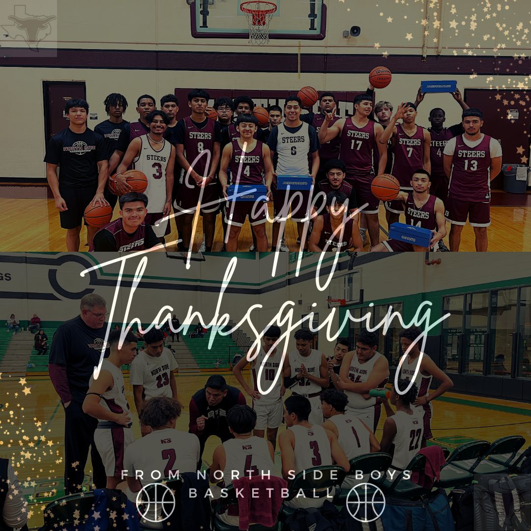 NS_Hoops22's tweet photo. Happy Thanksgiving from the North Side Boys Basketball program.
We are thankful for all our families, teachers, coaches, athletic trainers, donors, and supporters.
#NorthSideHoops #LeaveNoDoubt https://t.co/1ST1hAVSpa