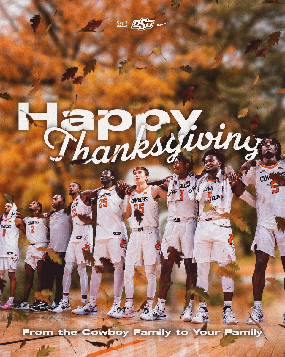 Thankful for all you. 🦃

#LetsWork I #GoPokes