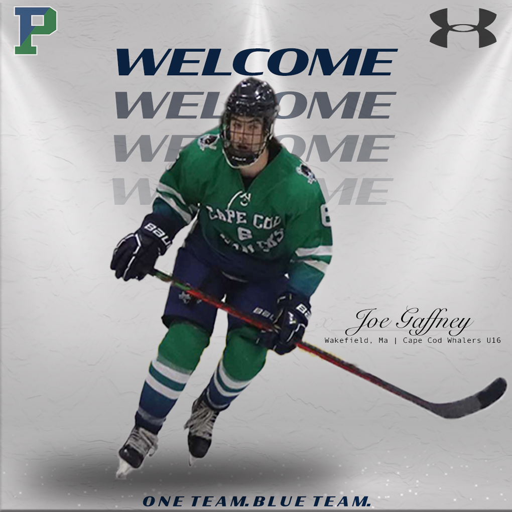 Pingree_Hockey's tweet photo. Welcome Joseph Gaffney! Gaff joins us from Wakefield, MA and plays for CC Whalers in the Fall. An 06’ Sophomore transfer that we’ll also see on the field in the Spring! Congratulations and welcome to Boys Varsity Hockey! @pingreesports @NZPrepHockey @capecodwhalers @PhilStacey_SN https://t.co/F80s8vYman