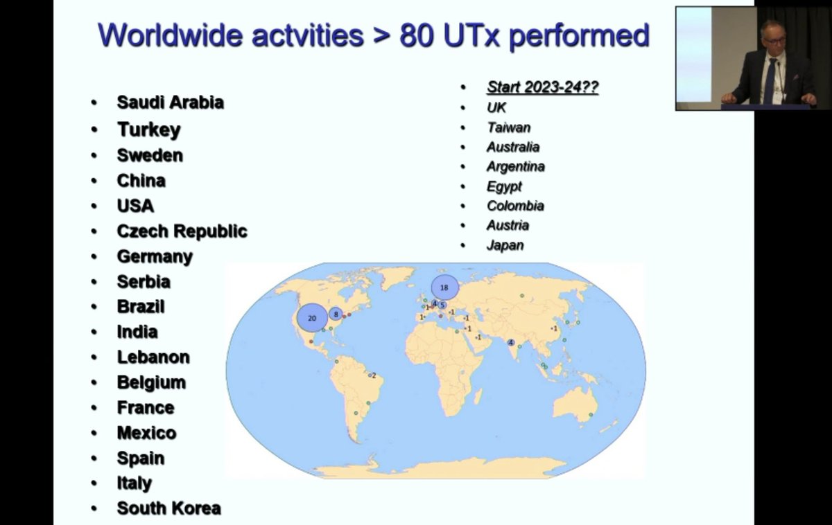 Super interesting lecture on Uterine Transplantation by Dr Mats Brännström <a href="/cogicongress/">COGI Congress</a> Over 45 babies born by uterine transplantation in absolute uterine factor infertility 🤩 #COGI