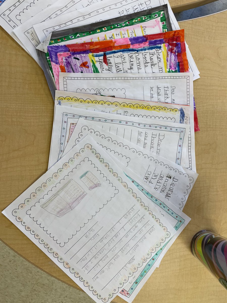 Oh my goodness! It’s a package of amazing letters for me from Ms L.K.’s grade 2 class! Thank you so much!