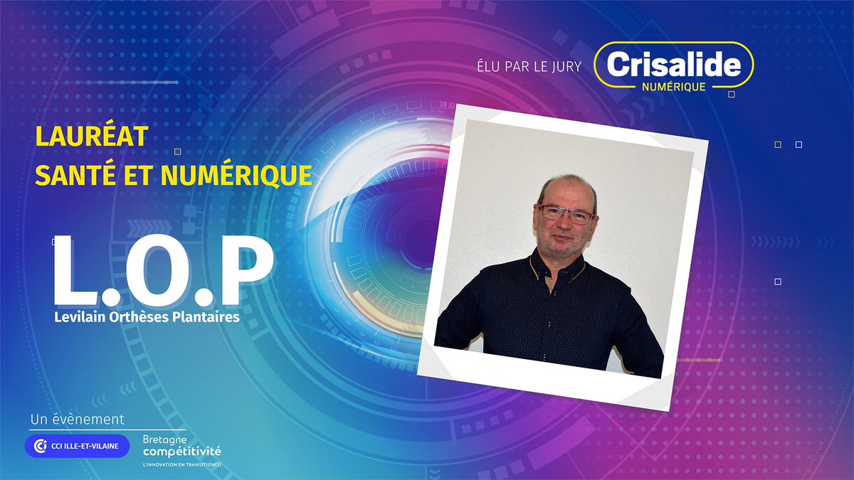 Crisalide_Num's tweet image. [#CrisNum] Lauréat 2022 #Santé et #numérique : #LOP qui fabrique notamment des semelles orthopédiques sur mesure. Forte de son savoir-faire et expérience, l&apos;entreprise basée à Monterfil a développé une application métier destinée aux #podologues.