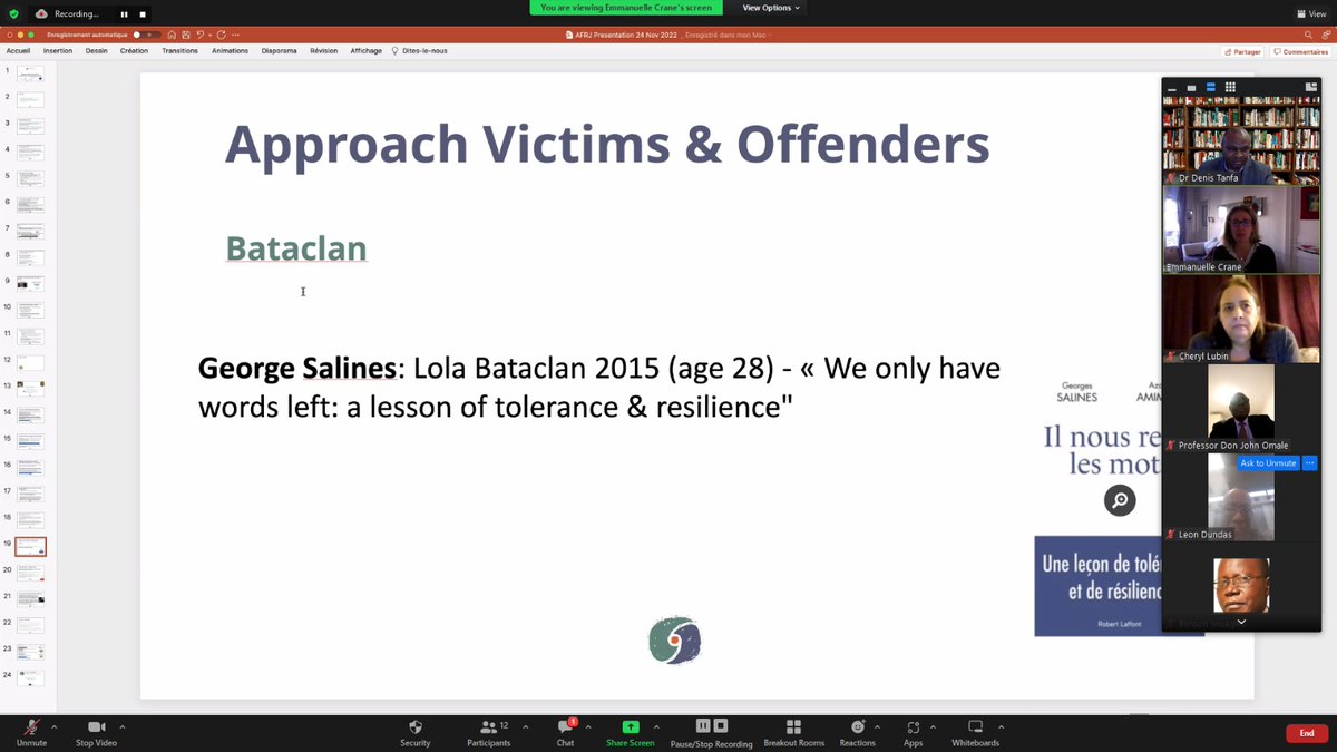 AfricanForumRJ (@rjforum) on Twitter photo Day 2 of our Restorative Justice Week 2022 with Dr Crane and Dr Lurbin from  Paris &  California respectively on use of RJ in violent extremism & radicalisation cases <a href="/Rupert_Matthews/">Rupert Matthews 🏴</a> <a href="/LeicsPCC/">Leicestershire OPCC</a> <a href="/OmaleDon/">Don John Omale PhD,FHEA</a> <a href="/denisyomi/">Dr Denis Tanfa</a> Day 2 of our Restorative Justice Week 2022 with Dr Crane and Dr Lurbin from  Paris &  California respectively on use of RJ in violent extremism & radicalisation cases <a href="/Rupert_Matthews/">Rupert Matthews 🏴</a> <a href="/LeicsPCC/">Leicestershire OPCC</a> <a href="/OmaleDon/">Don John Omale PhD,FHEA</a> <a href="/denisyomi/">Dr Denis Tanfa</a>