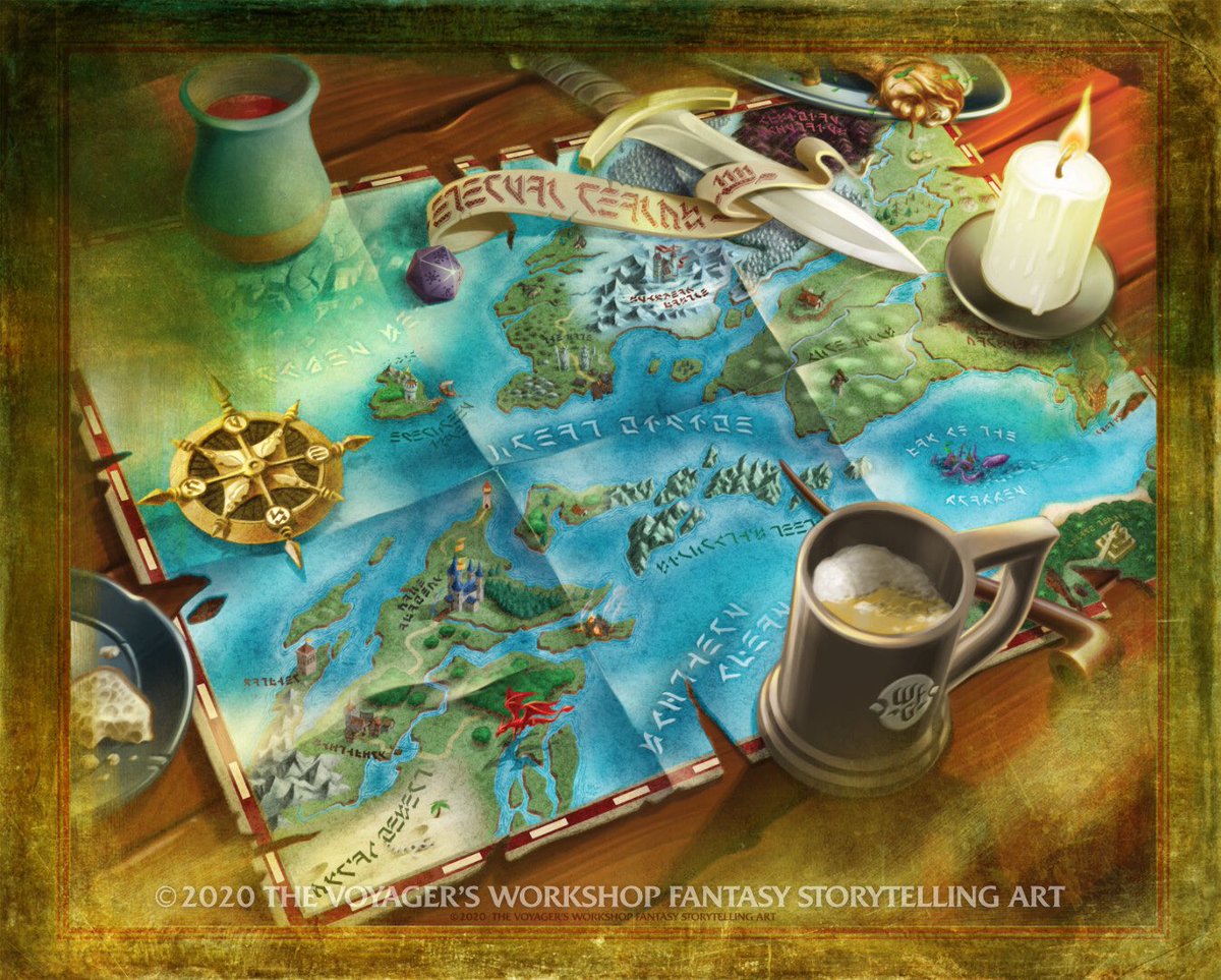 wfgWorkshop's tweet photo. A Happy Thanksgiving to all my American friends. I hope you’re all enjoying good times in good company and planning some amazing tabletop adventures for the weekend!
#thanksgiving #tavern #feast #fantasyworldmap #fantasymaps #mapmaking #ttrpg #storytelling #goodtimes https://t.co/5rsqstHpoQ