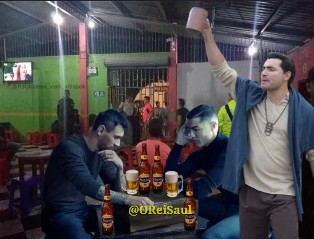 Eu e a galera aqui do bar já estamos prontos pra assistir a estreia da seleção na copa, VAI QUE É TUA #BRASIL! 

#RumoAoHexa #FIFAWorldCup
#Reis #APerseguição31