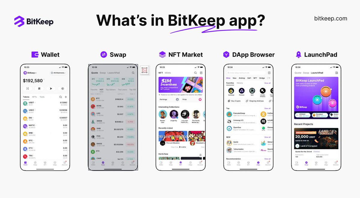 Starzzgeng's tweet photo. @DR_Siete 🤫Are you still believing in #CEX after all of the shit things happened?
👊It's time to start managing #Crypto assets by yourself! 
🤩Here, I recommend the decentralized and functional （Swap+NFT+Freemint）wallet #BitKeep for you!
🤳Click to download now  https://t.co/lVstCMUUWY https://t.co/ZzwzSX7oOg