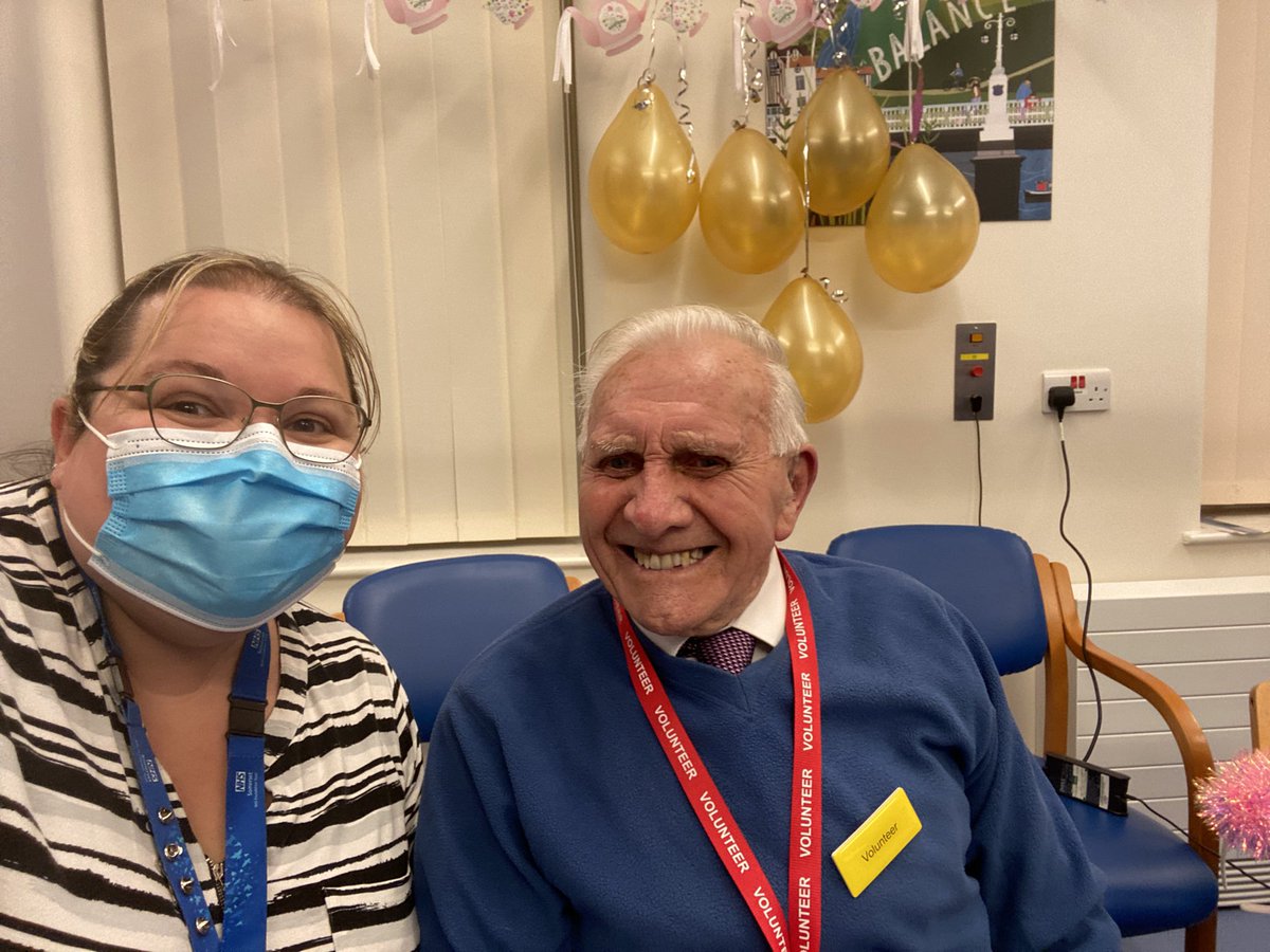 Celebrating our very own Cyril, who has won volunteer of the year. Crewkerne are very blessed to have Cyril and we thank him for all his dedication ❤️ @MatronCollin @SomersetFT #OPAs2022 #volunteeroftheyear