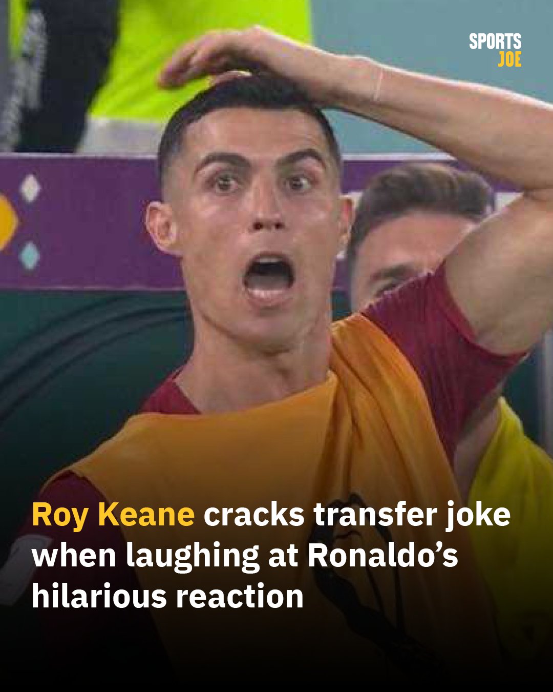 SportsJOE on Twitter "Keane was quick with that good old Irish wit 😂