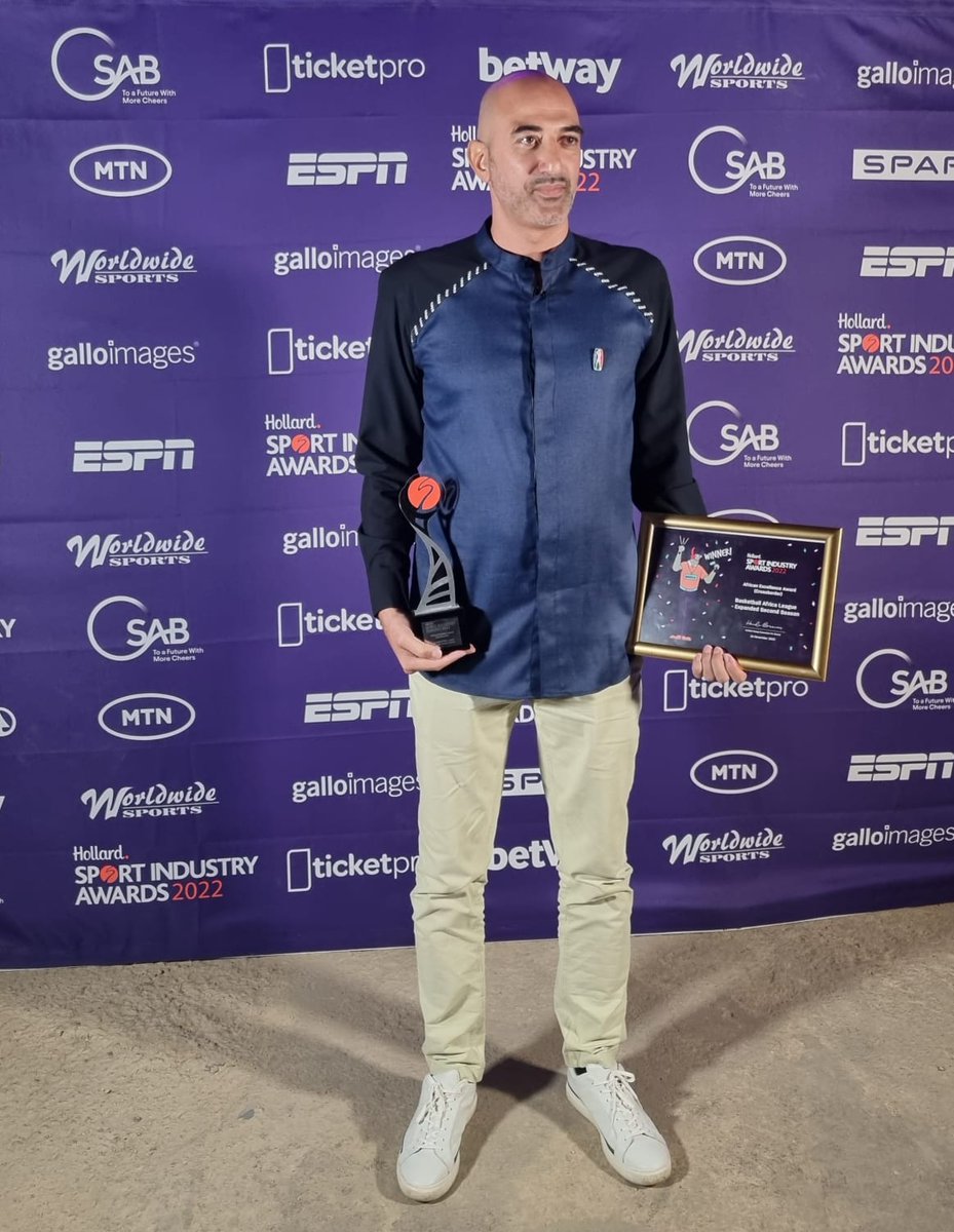 African Excellence Award (Crossborder)
For the second consecutive year, The Basketball Africa League has won the African Excellence Award (Crossborder), sponsored by MTN. A partnership between the International Basketball Federation and the NBA, the Basketball Africa League .