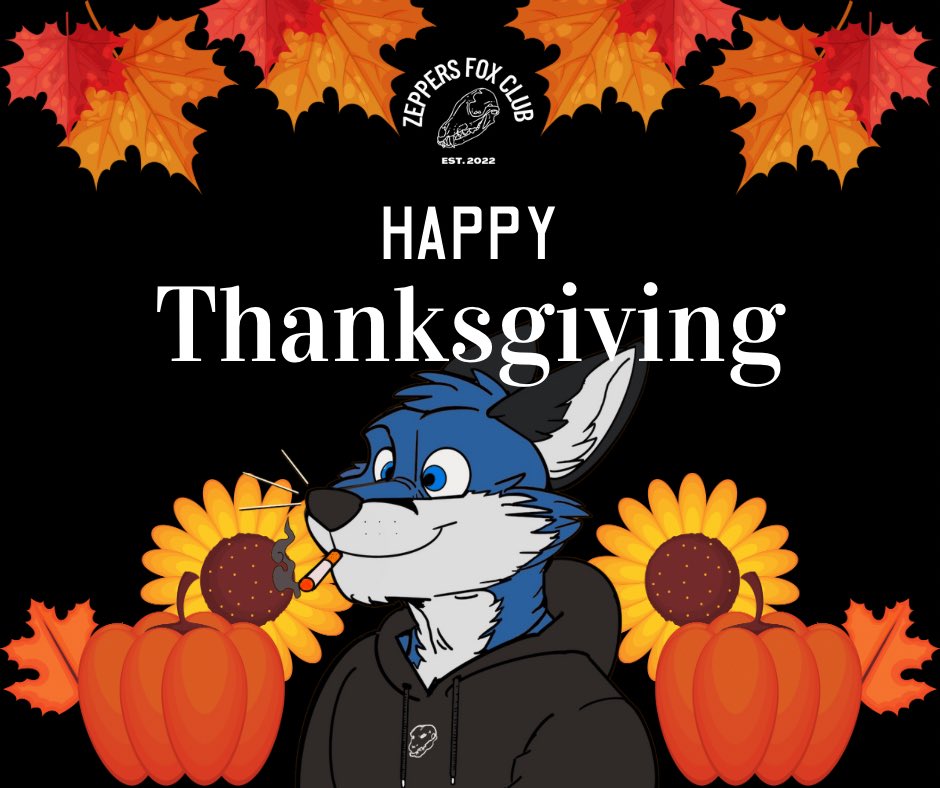 🦃 Happy thanksgiving everybody. Zeppers Fox Club is grateful for everyone who has been supporting our project. 

Mya you all have an awesome holiday! 

#ZeppersFoxClub🦊 #Thanksgiving2022 #ThanksgivingDay #XRPCommunity #NFTCommmunity