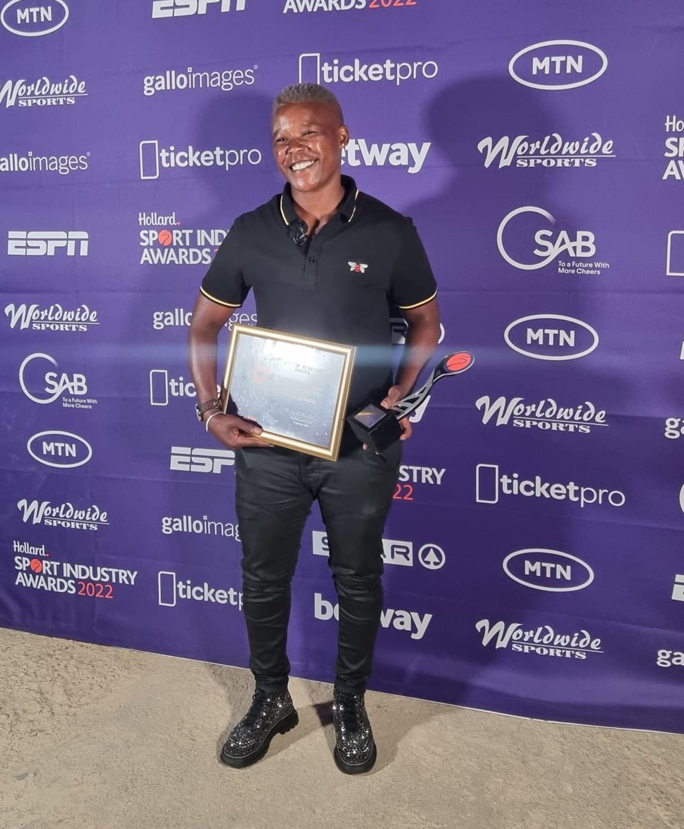 Sport Lifetime Community Award
The 2022 Hollard Sport Industry Awards Sport Lifetime Community Award was presented tonight to former Banyana star, Portia Modise. Modise played 124 times for South Africa, becoming the first African player to score 100 international goals.