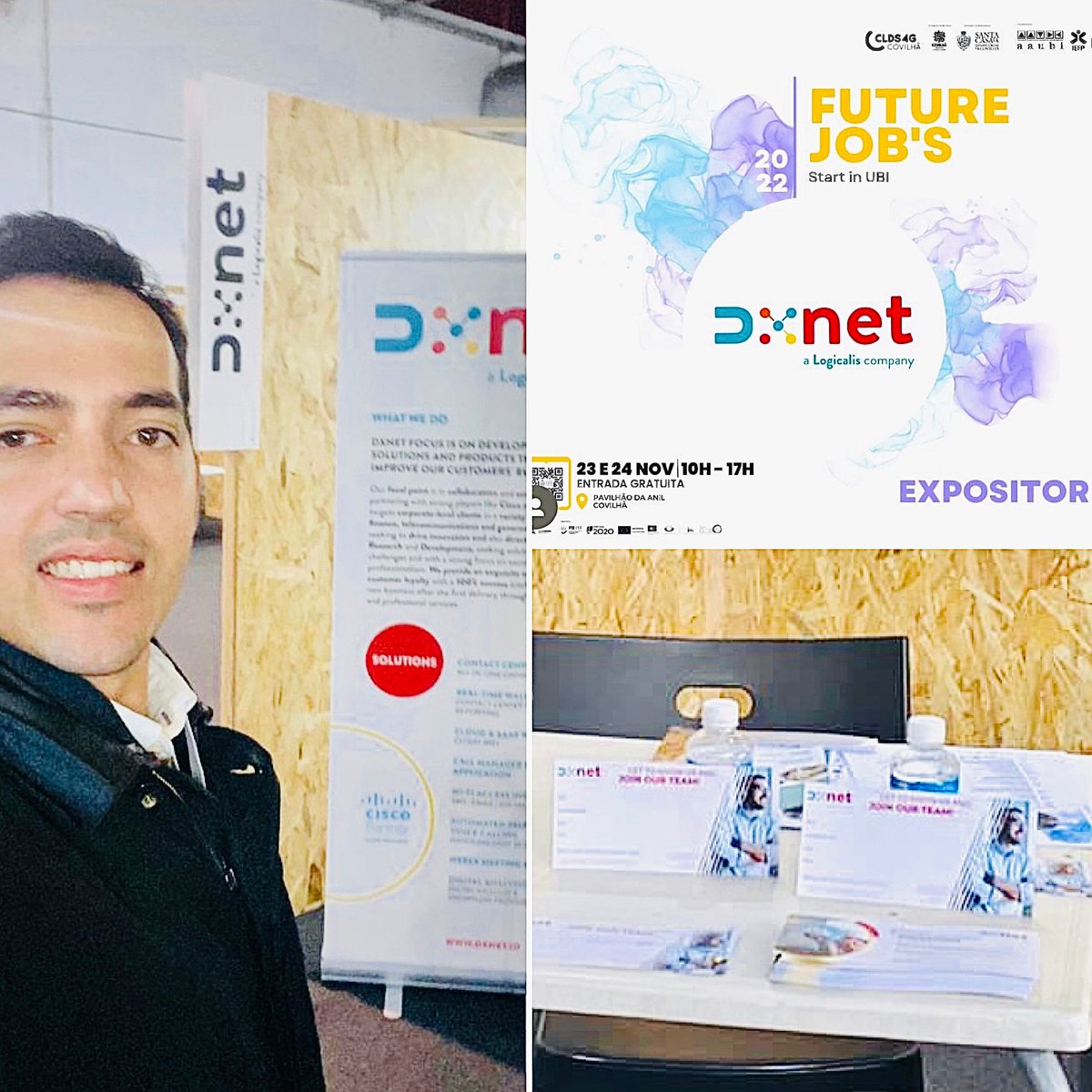 DXNet_'s tweet image. DXNet was present at Future Jobs 2022, in Covilhã! The goal was to make our company known, the opportunities we have open and also to get to know the candidates up close. #futurejobs #covilha #dxnet #dxnetspirit #logicalisportugal #logicalis #developer  #jobs #softwaredevelopment