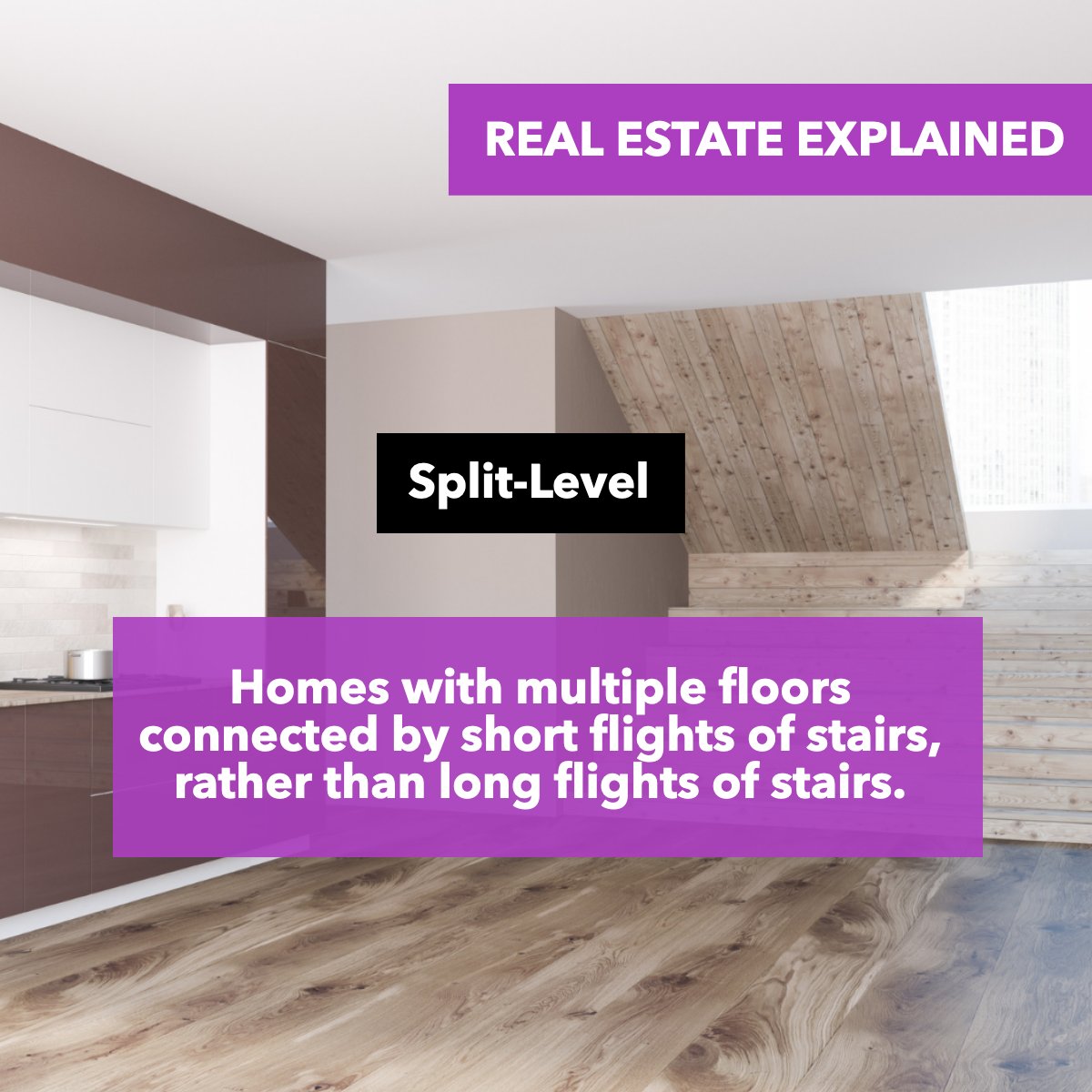 Did you know what a Spit-Level is 🤔

Is this the type of house that you like

#splitlevelremodel #splitlevelhome #splitleveldesign
#social