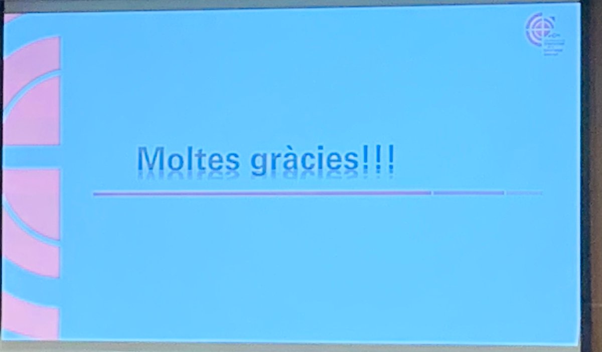 Moltes gràcies a tots els ponents, col-laboradors i assistents per fer possible un any més la Jornada anual del C3RG!