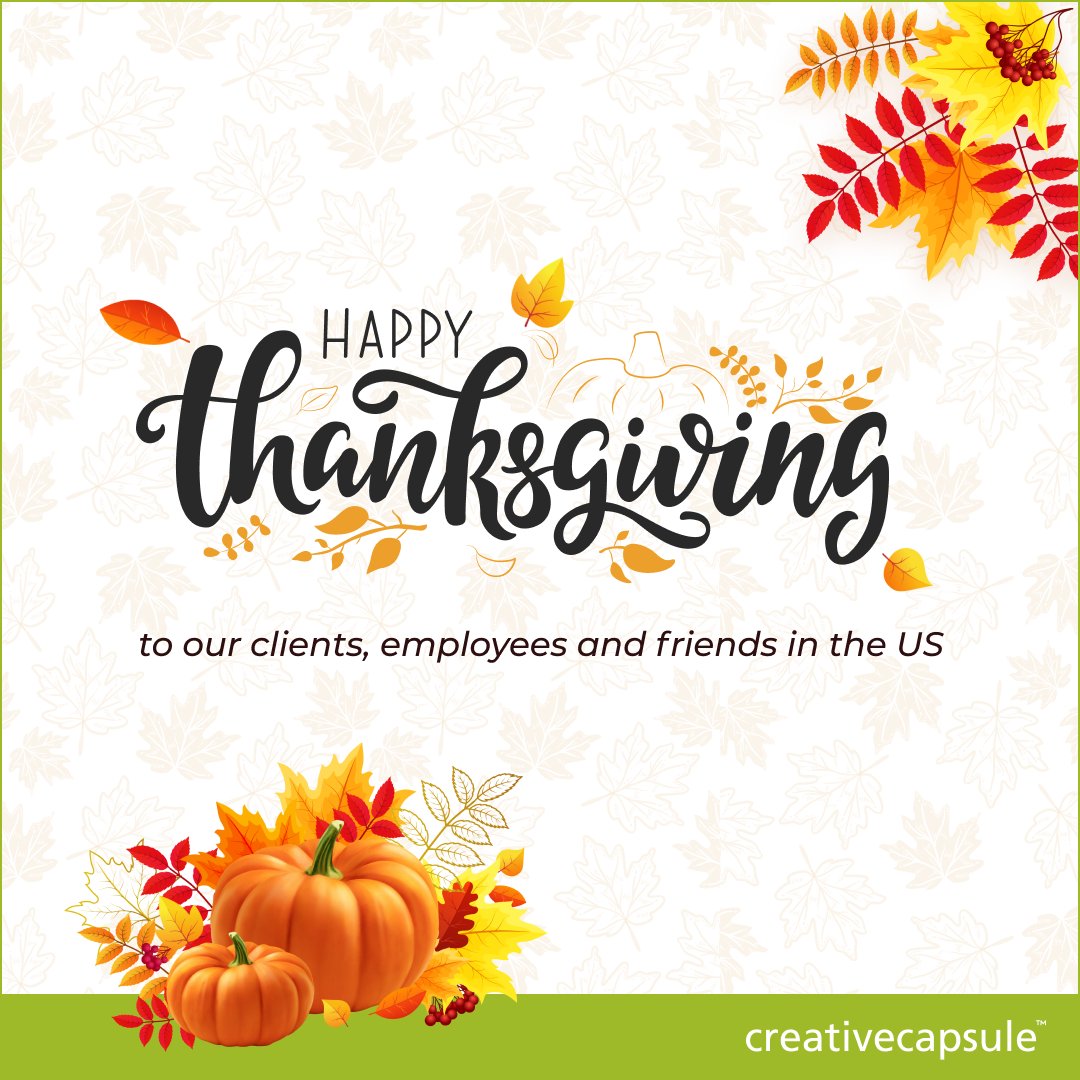 CCI_Connect's tweet photo. We wish you all a very Happy Thanksgiving!
#CreativeCapsule #Thanksgiving2022 #LifeatCC https://t.co/xoEWlFZcmt