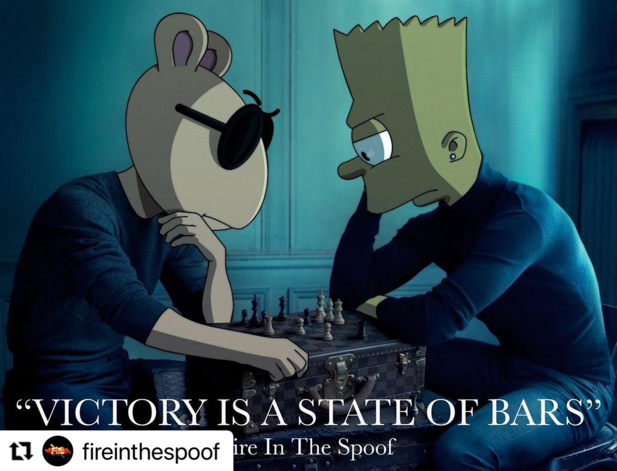 “Victory is a state of bars”. Head over to YouTube and watch these 2 lyrical geniuses go bar for bar! @lc_fits <a href="/bobbi_london/">Bobbi </a> #rapbattle #cartoonrap #bartsimpson #arthur #fits #fireinthespoof #fitstotheworld
