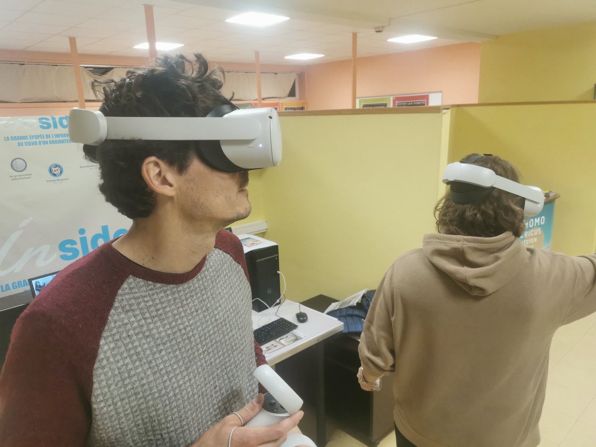 Play572's tweet image. Formation des collègues et préparation de l&apos;accueil des élèves du BEF aux visites de l&apos;Expo temporaire @HomoNumericus  @Inria_Nancy  @Projet_eTAC  au Lycée Technique de #StAvold #cordéeDeLaReussite @RA_GrandEst @acnancymetz @dane_nancy_metz @DimitriSydor @stefleck4