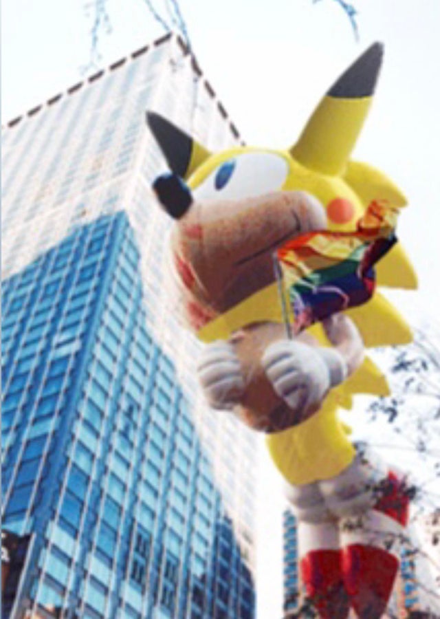 I just saw Sonichu in the Macy's Thanksgiving Day Parade!

#MacysThanksgivingDayParade