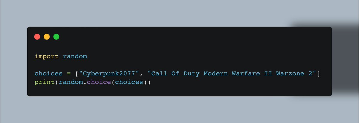 codebytes8's tweet image. 🐍hat&apos;s the answer?

#Python #dailycoding