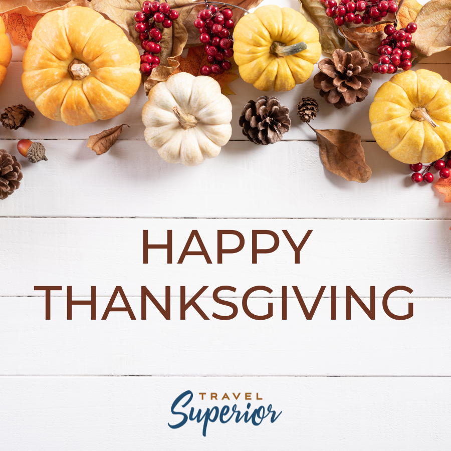 TravelSupWI's tweet photo. Wishing you a happy and festive Thanksgiving with all your family and friends!

#TravelSuperior #Events #LocalEvents #SuperiorDouglasCounty #LakeSuperior https://t.co/CmvhYHsuzx
