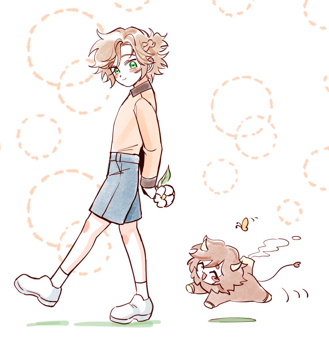 dftanke's tweet photo. 🌼👶🐂 https://t.co/IrENhdiasY