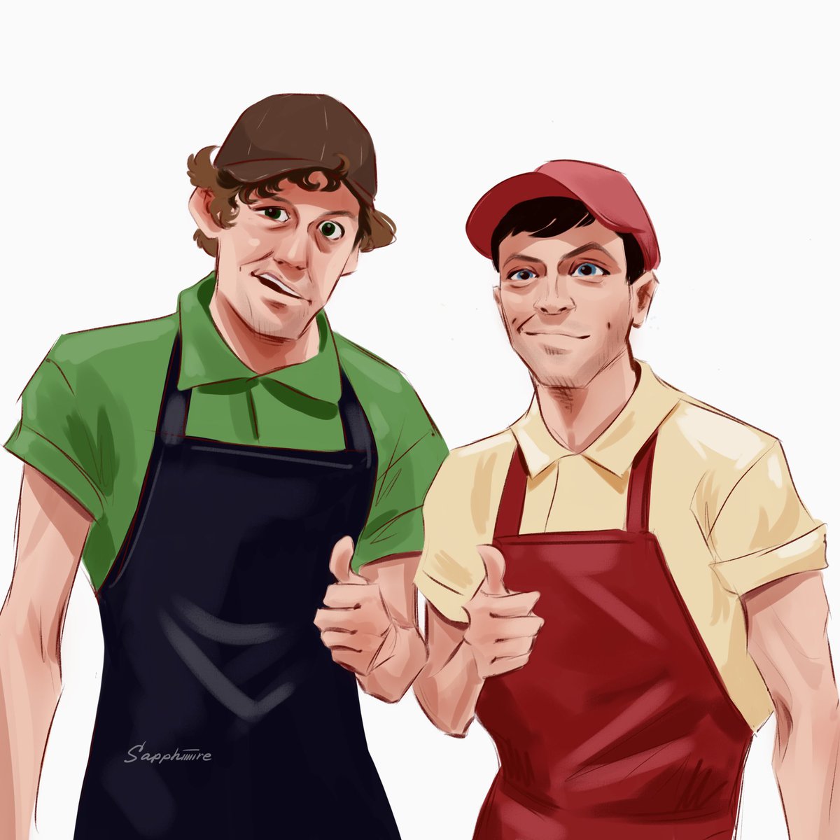 sphiiiiire's tweet image. Я вам даже чаевые оставлю, ребята 

#импровизация #improcom #improvisation #импрофд #импрофандом #sketchbook #sketches #импроком #фанарт #импро