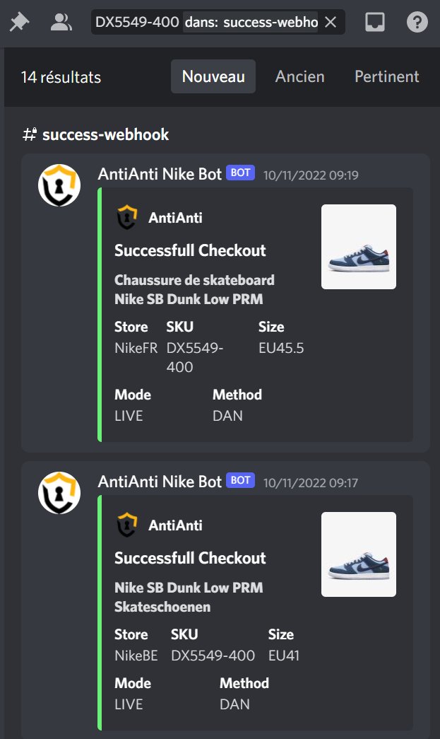 Only few users running and already a nice amount of success webhooks 🔥 Let's bring some new people in the bot.🕵️‍♂️🕵️‍♂️ We remind that the bot supports EU/JP/US for now ! Follow, RT & Tag a Friend ! 🥰 Make sure your DMs are opened. Lucky winners will be contacted on sunday !🍀