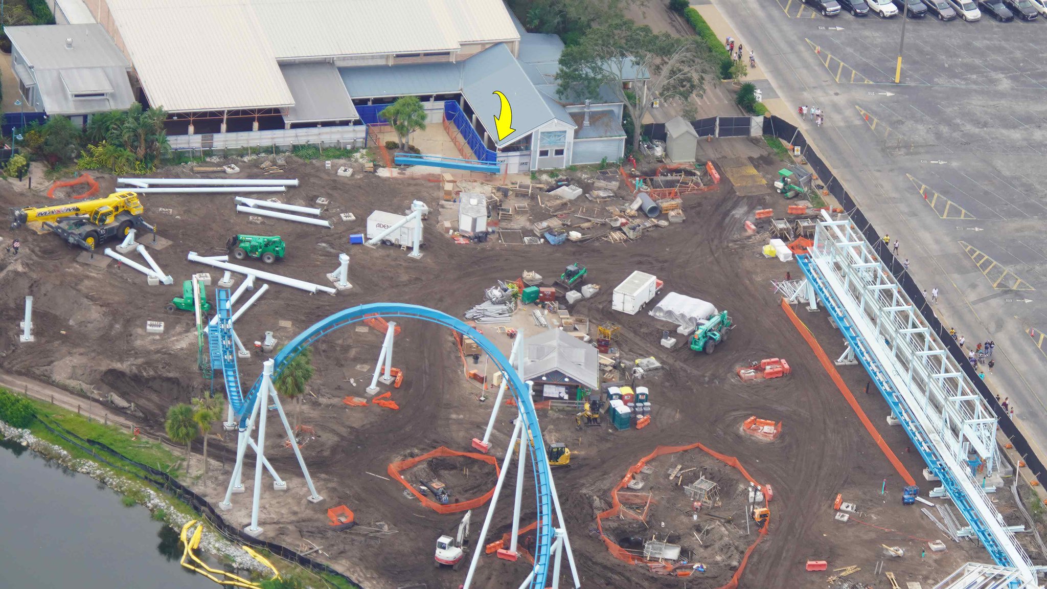 Bioreconstruct On Twitter Aerial Photos Of Staging For Next Track 