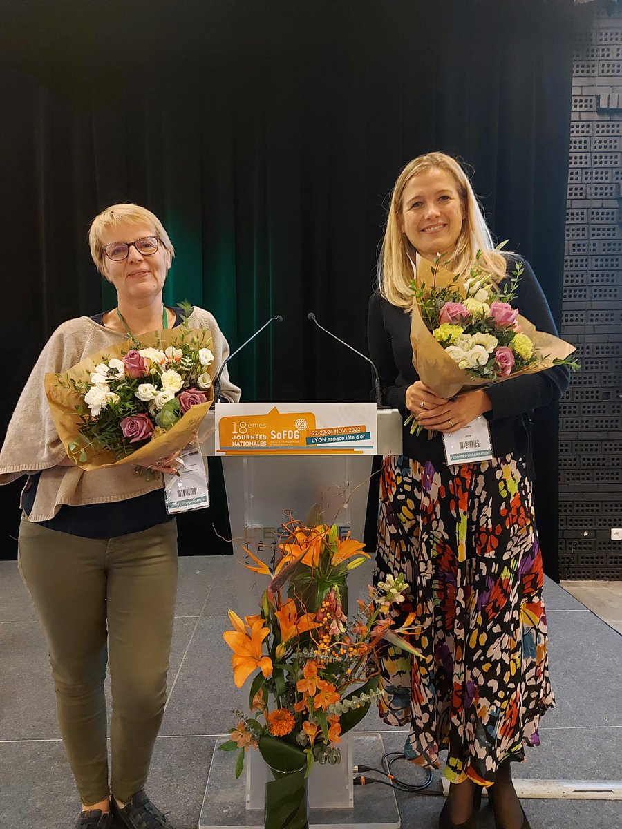 Clap de fin de ce 18° #congresSofog à #Lyon. RDV à #Marseille du 6 au 8 Décembre 2023. Merci aux presque 450 inscrits, ma binôme Leila Bengrine, notre psdte <a href="/Dedeckerlaure1/">de Decker laure</a>, le bureau de <a href="/sofog_officiel/">SoFOG</a> <a href="/COMMSante/">Agence COMMSanté</a> et à tous les orateurs pour la gde qualité de leurs interventions.