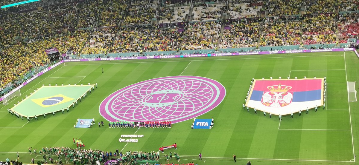 YalcinLab's tweet photo. Best time to be in Qatar. Awesome organisation, great competition. #FIFAWorldCup https://t.co/JBHvoe0Fib