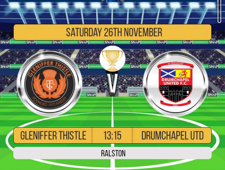 Cup game, Saturday 26th November