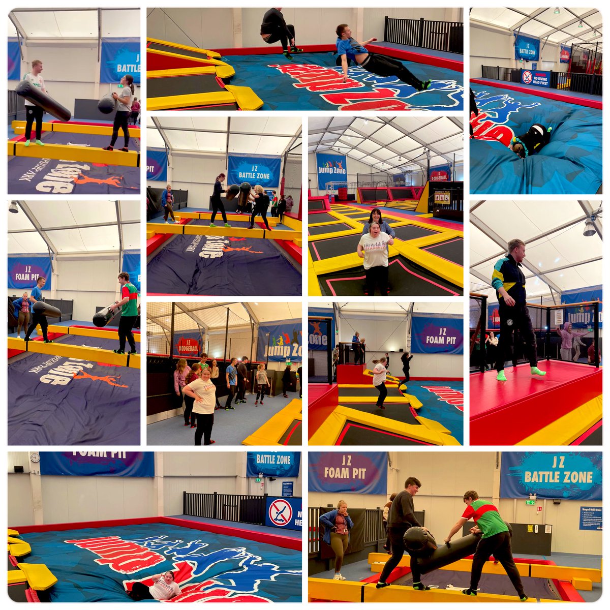 scoildara's tweet photo. Our LCA classes had a group trip today to @jumpzone_ie ! The students had a great team bonding day out taking part in all the activities! https://t.co/Pp7wtHSi4t