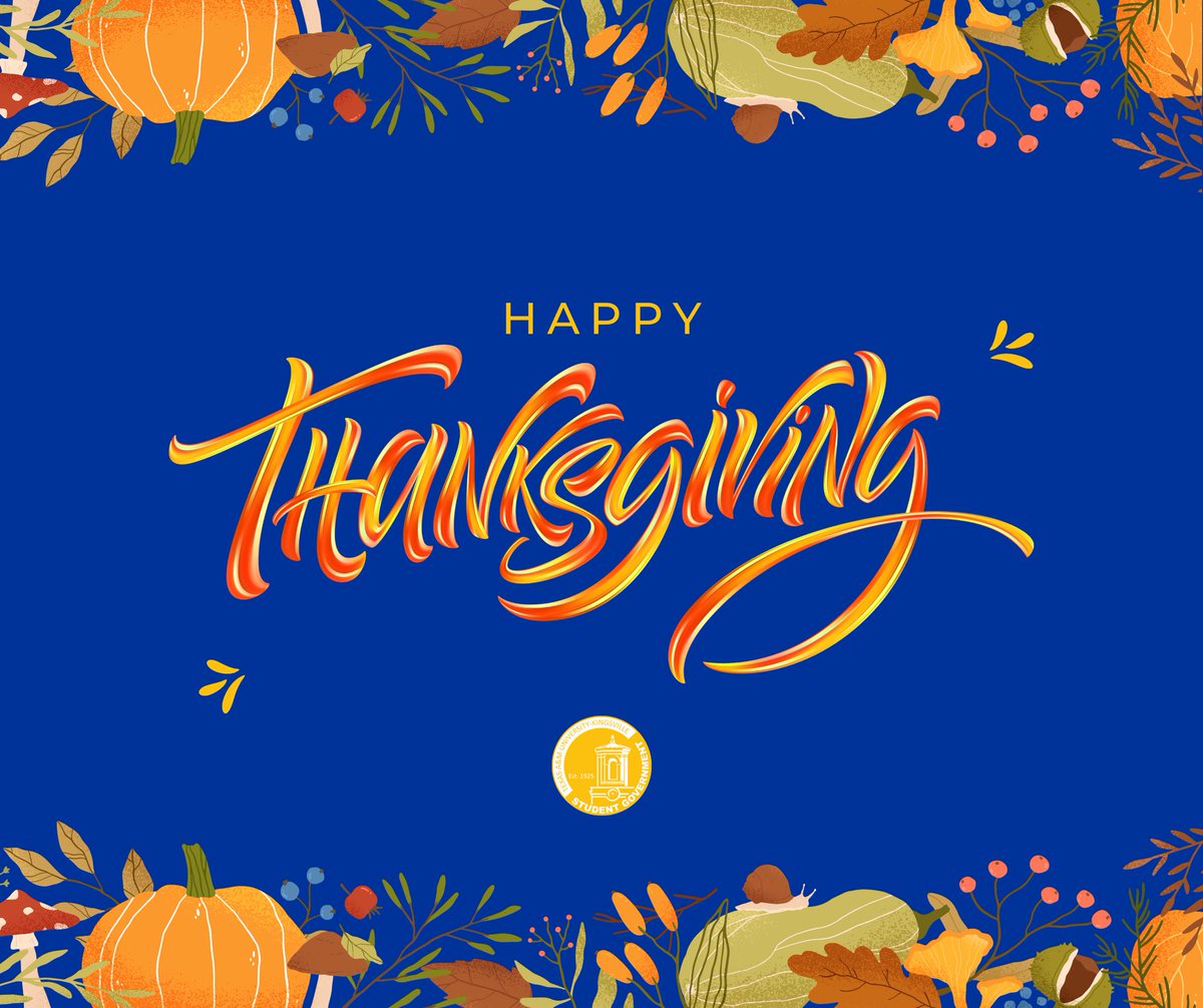 The Student Government Association would like to wish you a Happy Thanksgiving!🦃🍁

#tamuksga #happythanksgivng