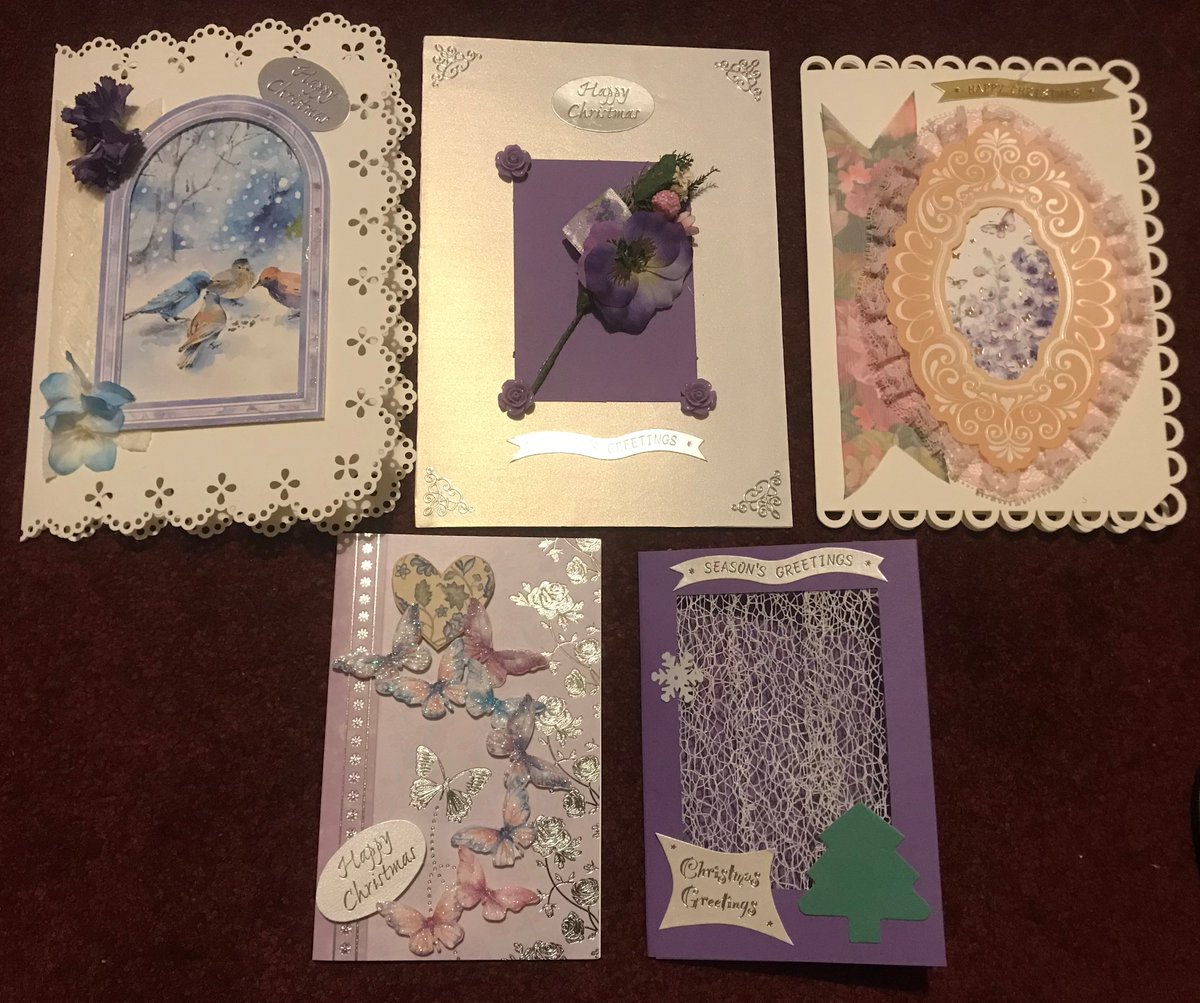 KayTopping's tweet photo. Great fun yesterday @haslemeremuseum 's crafty Christmas event taking inspiration from Victorian cards, very pleased with my handiwork https://t.co/QRgXfiix8M