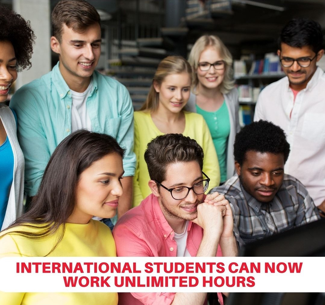 CanadaReality's tweet photo. Good news for international students. 
#internationalstudents 
#canadaimmigration https://t.co/YUj7hT1WRf