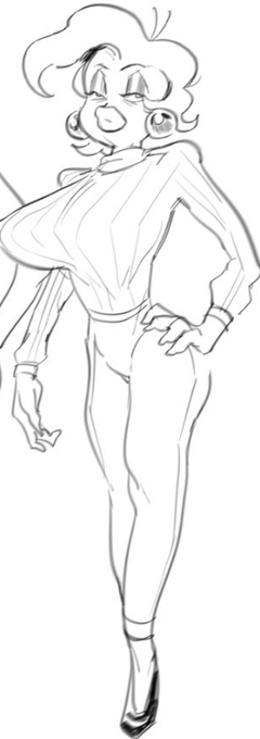 figure id share this for the shits and giggles, but i lost a bet and had to make a milf oc
thinking about the name eloise 