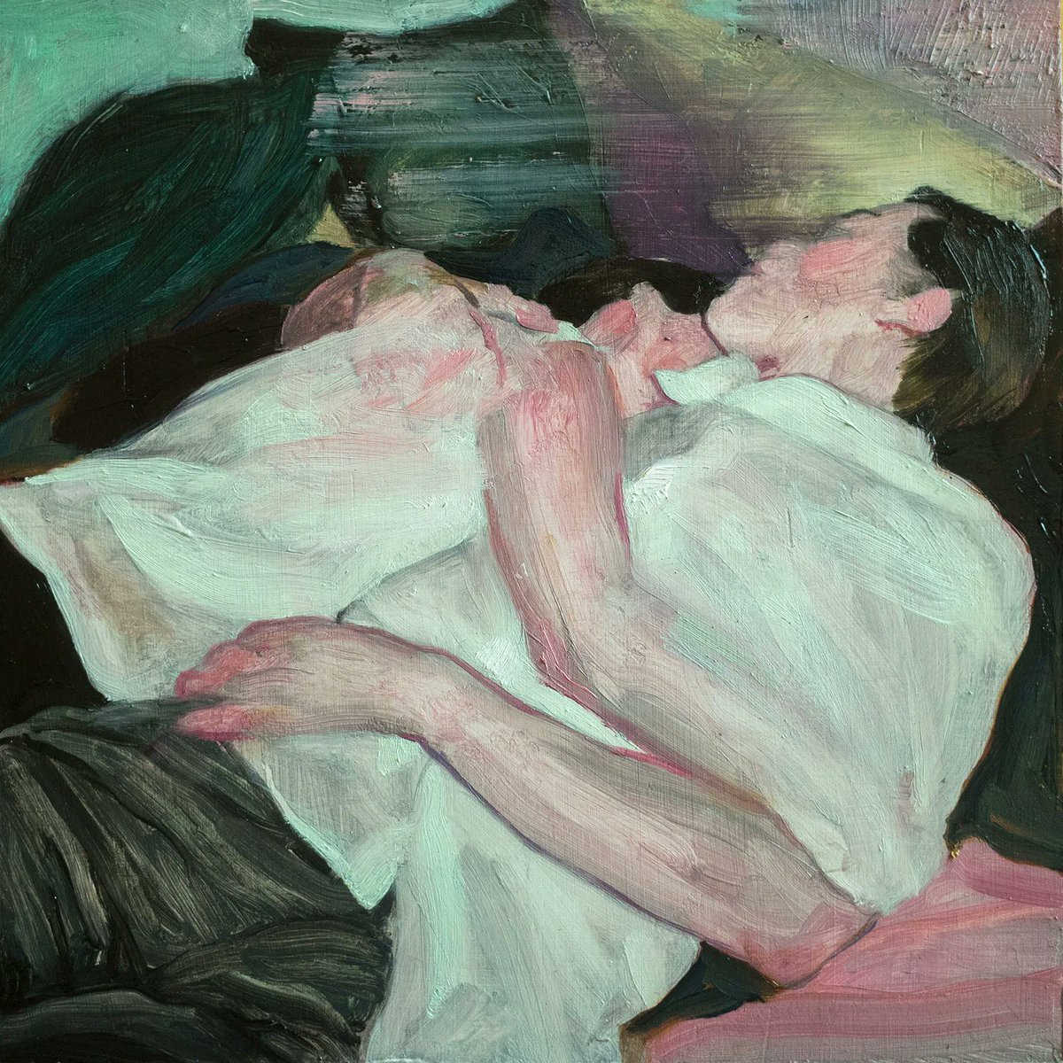 RaminNasibov's tweet photo. Painting by Hélène Delmaire https://t.co/D0DTEWNhAv