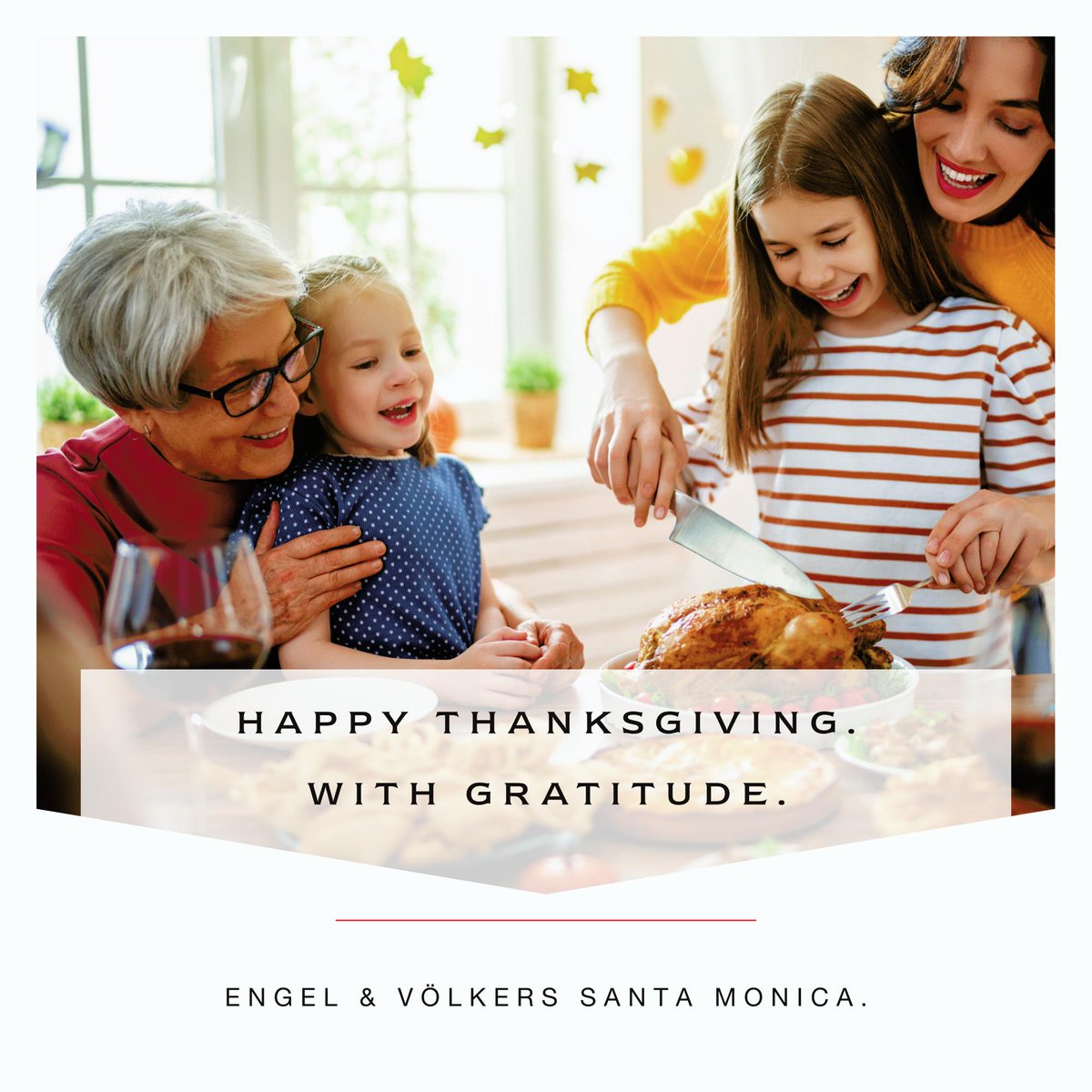 EVSantaMonica's tweet photo. Wishing you and your loved ones a wonderful Thanksgiving. We hope that it’s spent gathering in a warm and cozy home with those closest to your heart. This year, we are thankful for all those who have allowed us to be a part of th... https://t.co/ZQjYjS7eJa https://t.co/r0f50NSh3y