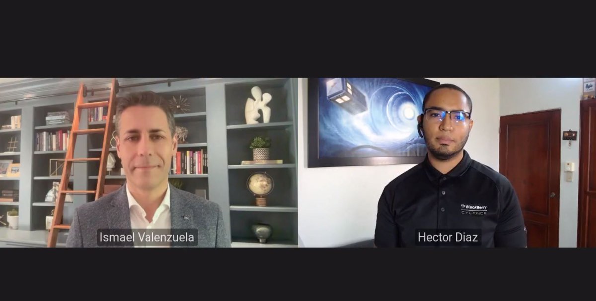 BlackBerry's tweet image. How is the threat landscape evolving this year? #BlackBerry&apos;s @aboutsecurity &amp;amp; @HectorDi4z explored the past year’s threat trends, top malware actors, mobile security issues, and more at BlackBerry Security Summit. Watch now: bit.ly/3gKvQSq #BBSS22
