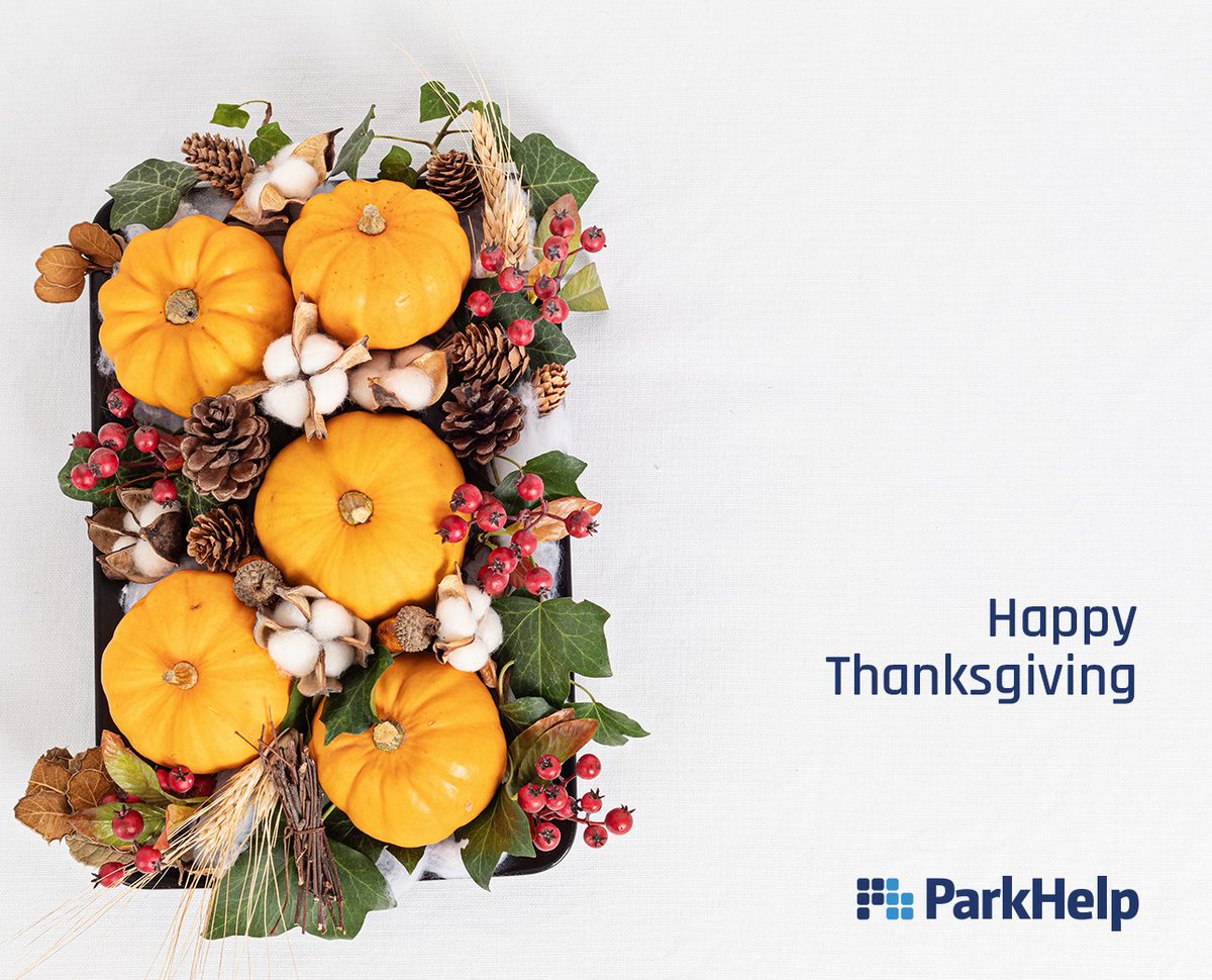 ParkHelp's tweet image. Happy Thanksgiving to all our US friends, customers and partners