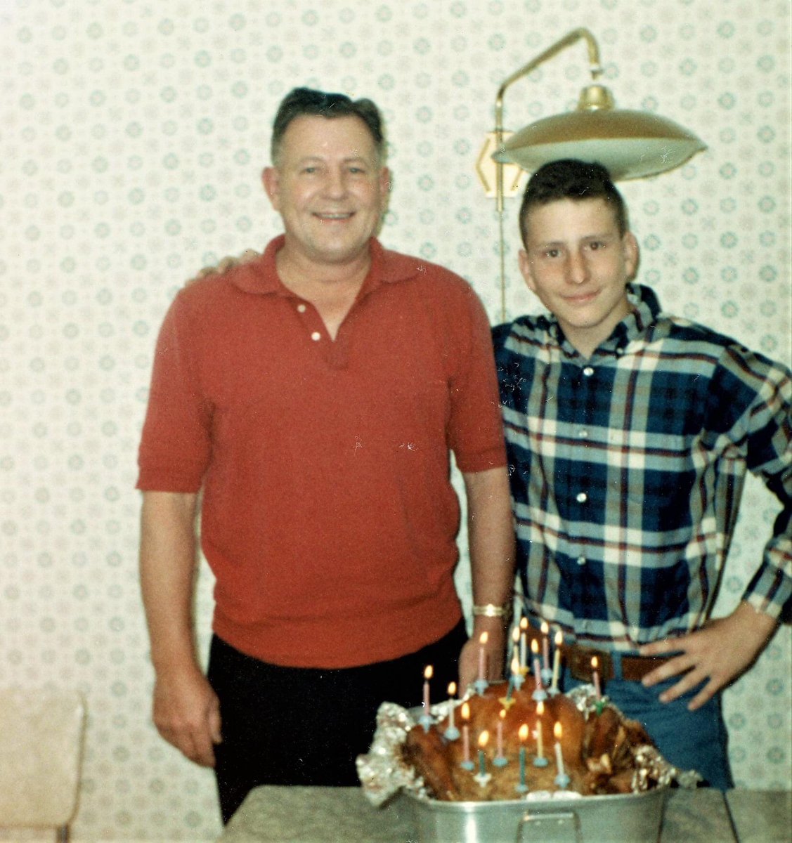 Happy Birthday Dad! Pictured here at 16, another year when his birthday fell on Thanksgiving! 🦃🎂