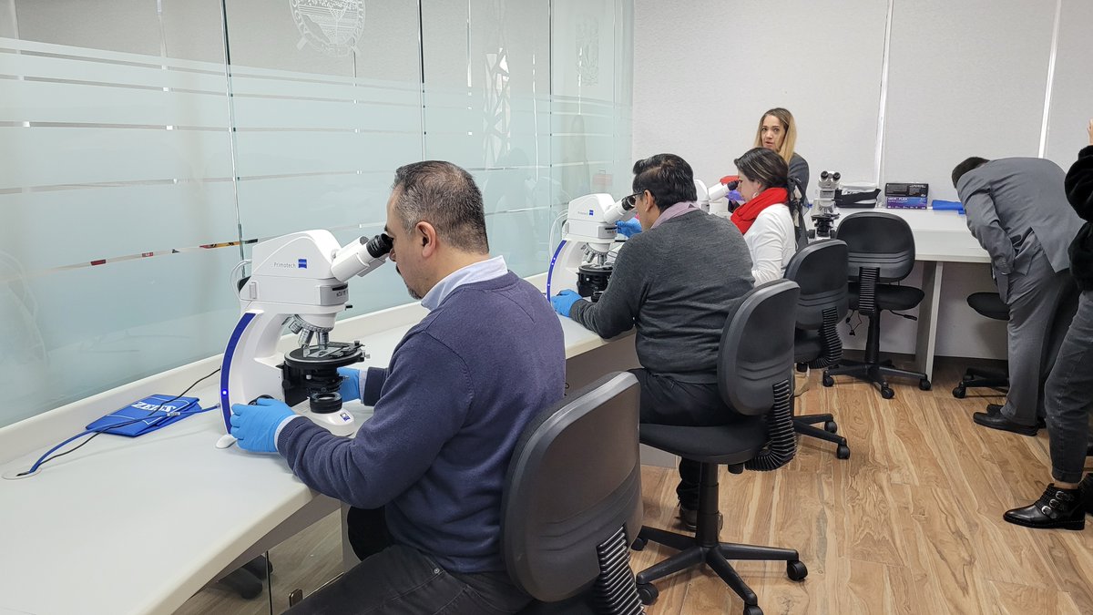 InstGeolUNAM's tweet photo. El Centro Nacional de Rehabilitación "Luis Guillermo Ibarra Ibarra" con el apoyo del Instituto de Geología (IGL) y en colaboración con Zeiss, impartió el curso precongreso "Correcta Identificación e Interpretación de Cristales en Líquido Sinovial” 
#IGLInterinstitucional https://t.co/R8ktgCZBmc